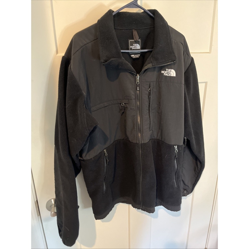 The North Face Denali Fleece Jacket Mens Size XL Black Polartec - Picture 2 of 9